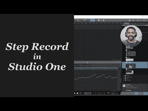 Step Record in Studio One