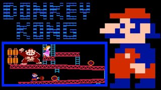 Donkey Kong (Famicom, 1983 / NES, 1986) – Multi-Loop Session Single Player 🦍🏗️🔨