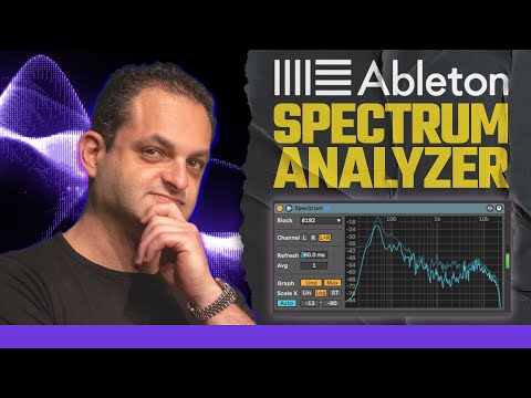 Using the Ableton Spectrum Analyzer!