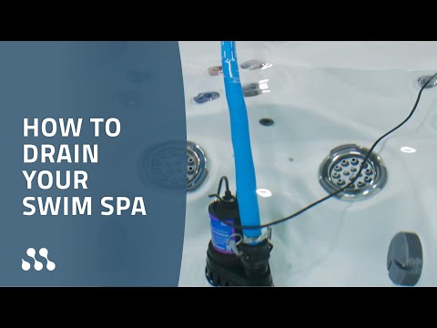 Best way to drain a swim spa: Master Spas How-to Guide