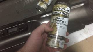 Rust-Oleum Hammered vs. Rust-Oleum Forged Hammered Paint Review