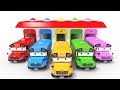 appMink Steam Train | Police Car | School Bus Fire Rescue and Go Kart Racing Cars animation 100min
