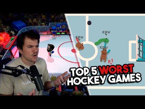 PLAYING THE WORST HOCKEY GAMES EVER CREATED...
