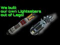 We Built Our Own Lightsabers Out Of LEGO!