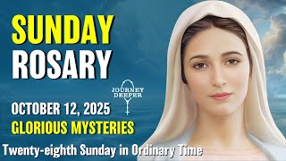 Sunday Rosary 💙 Glorious Mysteries of the Rosary 💙 October 12, 2025 VIRTUAL ROSARY