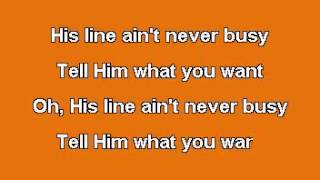 Jesus On The Main Line   Karaoke