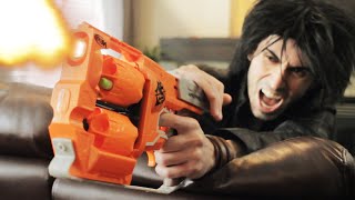 NERF WAR: Pizza Fight The Movie