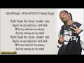 Snoop Doggy Dogg Gin And Juice Lyrics
