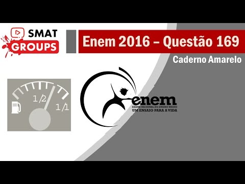 Enem 2016: Questão  169 - Cad. Amarelo - Fração e Proporcionalidade