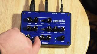 Video thumbnail for Meeblip Geode demo with arturia sparkle by lifeisfortytwo