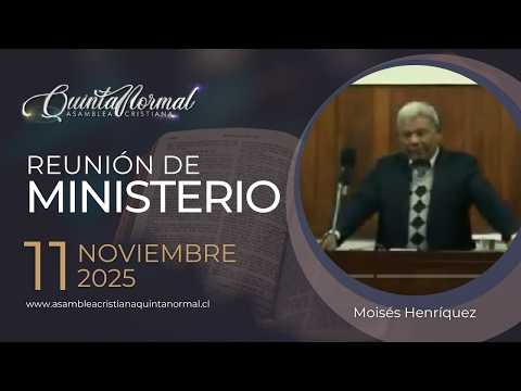 Miniatura de Reunión de Ministerio 11/11/2025 | Moisés Henriquez