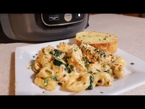 Ninja Foodi Tuscan Chicken Mac And Cheese Cooking With Friends Edition