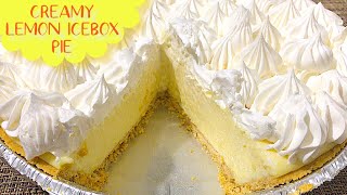 Old Fashioned Lemon Cream Cheese Icebox Pie