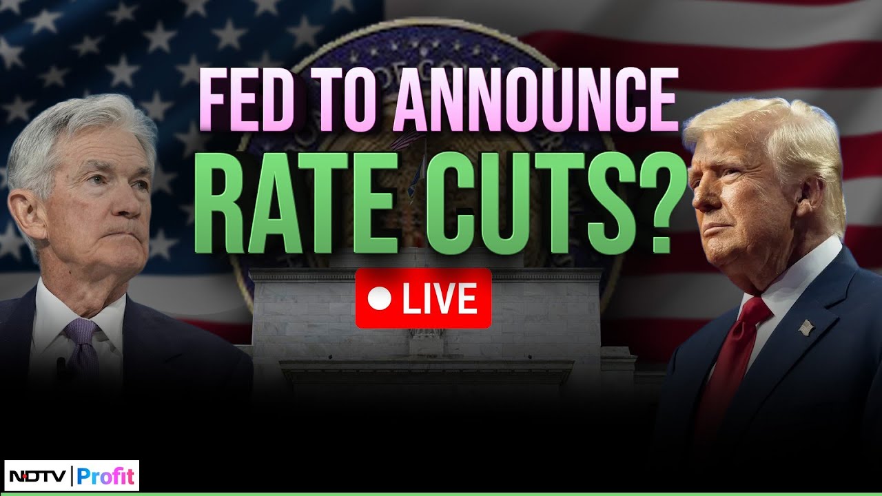 LIVE: US Fed Rate Cut LIVE | FOMC Meeting LIVE  | Jerome Powell Speech LIVE | US Fed Meet Today LIVE
