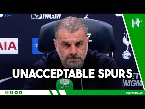 18 DEFEATS? It's UNACCEPTABLE | Ange Postecoglou | Tottenham 1-2 Nott'm Forest