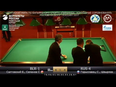 CM2017 BLR-1 (Салтовский Е., Семенов С.)  -  RUS-4 (Горыславец С., Швыряев Л.)