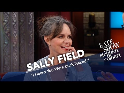, title : 'Sally Field To Stephen Colbert: ’I Heard You Were Buck Naked’'