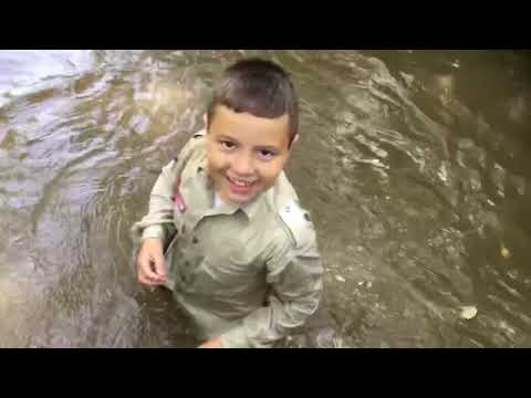 Pfadfinder auf Tour - Wasserwandern mal ohne Kanu - Team der Ameisenbären unterwegs