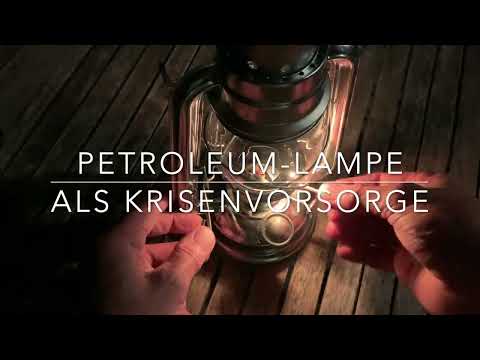 Petroleumlampe zur Krisenvorsorge - kostet wenig und bringt Licht im Notfall