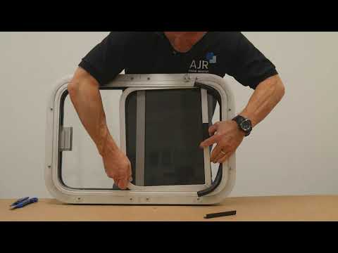 How to remove the glass from a sliding window