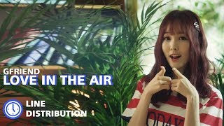 GFRIEND (여자친구) - Love In The Air (Line Distribution)
