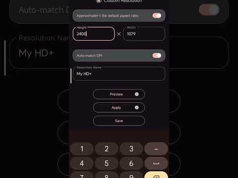 How to Change Display Resolution without root #android #tips