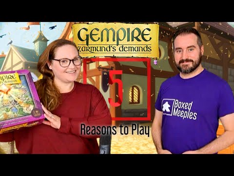 Gempire: Zarmund's Demands - 5 Reasons to be Excited about this great board game on Kickstarter