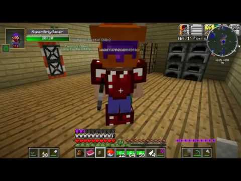 PAT And JEN PopularMMOs Minecraft ALIEN INVASION CHALLENGE [EPS9] [11]