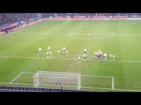 Fc Utrecht - Cambuur knvb beker 25-01-2017 penalty E.Bakker 1-1