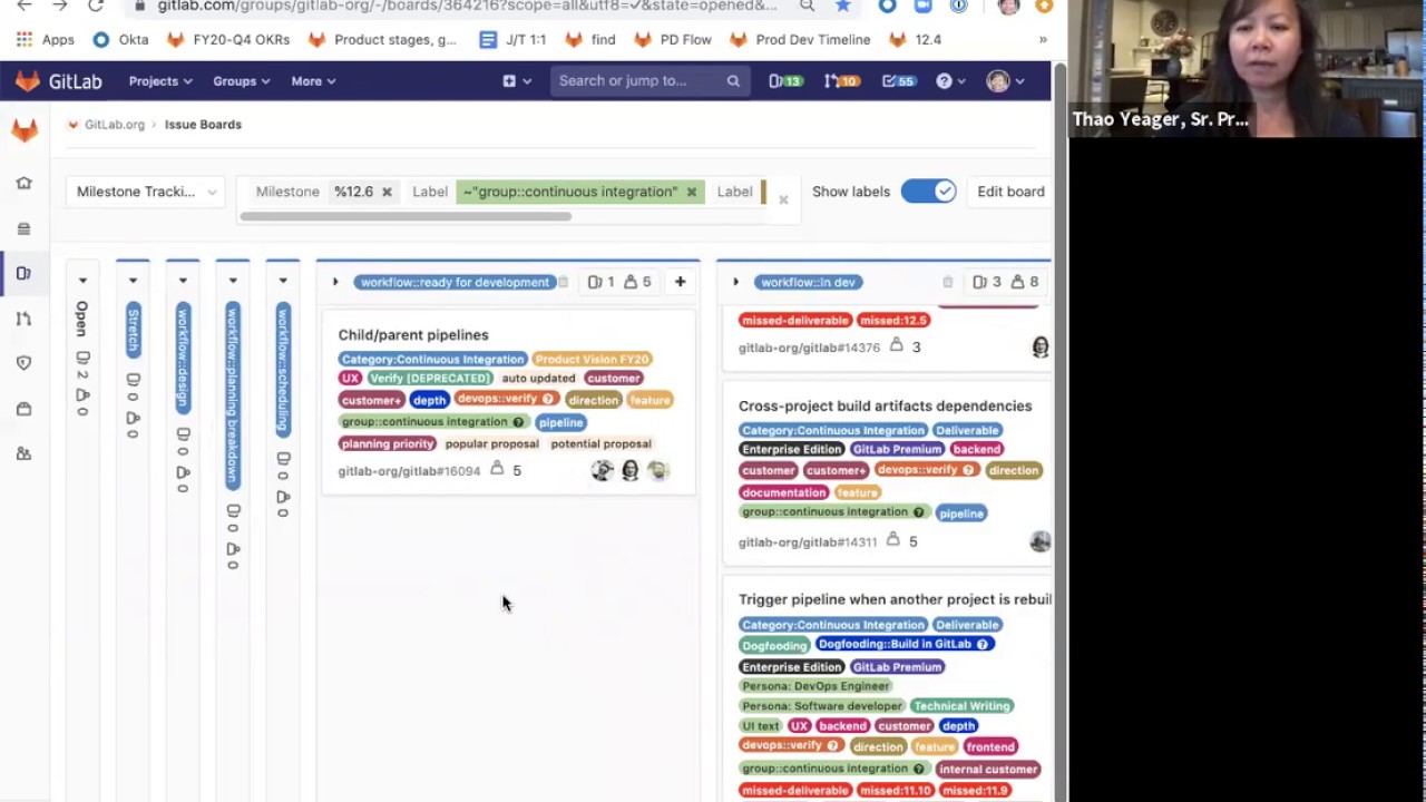 GitLab 12.6 Kickoff - Verify: Continuous Integration