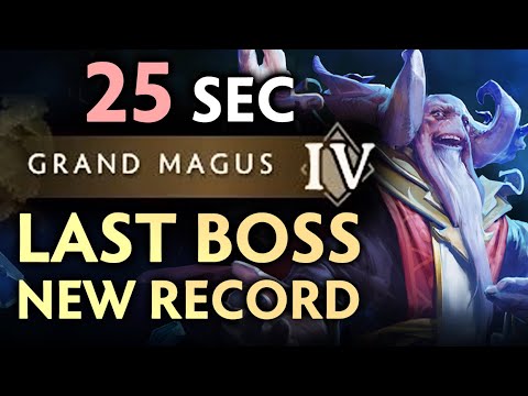 25 sec LAST BOSS on 4 LVL difficulty — NEW WORLD RECORD Aghanim's Labyrinth