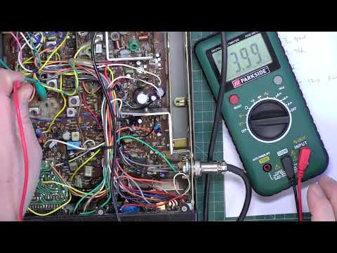 Harrier CBX CB27/81 UK FM CB radio - service alignment (my set)