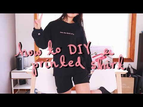 how to make your own easy DIY printed shirt! | cricut easypress 2