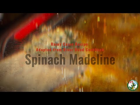 Spinach Madeline Recipe