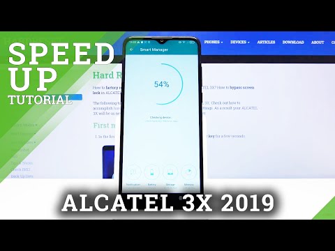 How to Optimize ALCATEL 3X - Speed Up / Refresh System