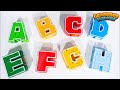 Best ABC Learning Video For Toddlers Babies And Kids With Transforming Letter Toys
