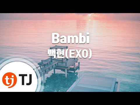 [TJ노래방] Bambi - 백현(EXO)(BAEK HYUN) / TJ Karaoke