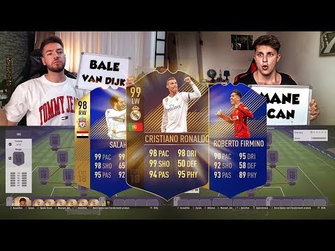Fifa 18: Real vs Liverpool CL FINALE Squad Builder Battle 😱👑