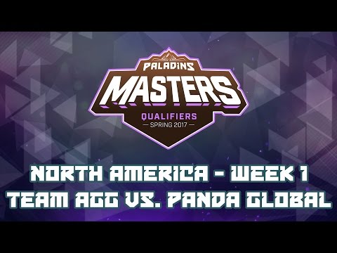 Paladins Masters Qualifiers Week 1 (NA) - Team AGG vs. Panda Global