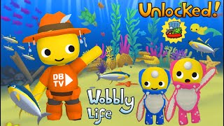 HOW TO UNLOCK THE OCEAN COLLECTION COSTUME IN WOBBLY LIFE UPDATE 0.7.5.2