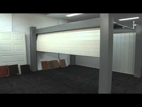 Automatic Sectional Garage Door Demonstration