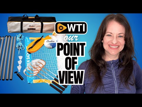 Baden Champions Volleyball/Badminton Portable Combo Set - WTI product video review
