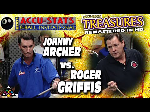 8-BALL: Johnny ARCHER vs Roger GRIFFIS - 2001 ACCU-STATS 8-BALL INVITATIONAL