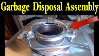 Install a kitchen garbage disposal assembly bracket