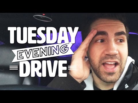 Tuesday Evening Drive - THIS WEEKS SCHEDULE, CAR WITH EYELASHES