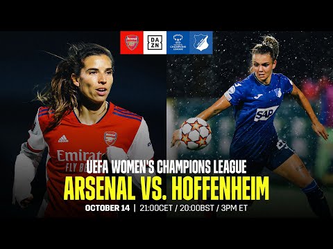 Arsenal vs. Hoffenheim | UEFA Women’s Champions League Matchday 2 Full Match