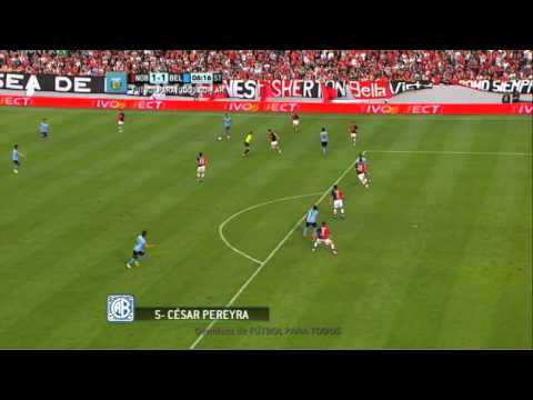 Gol Pereyra.Newell's 1 - Belgrano 1. Fecha 3. Torneo de Primera División 2014. FPT.