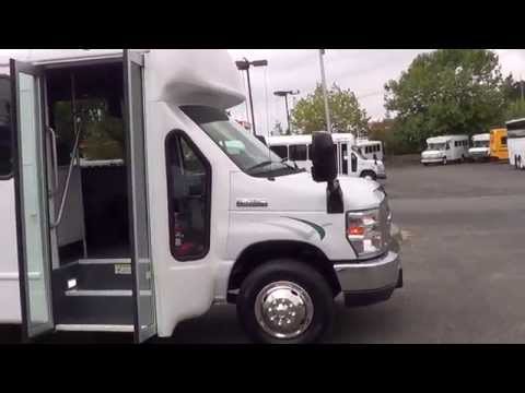Northwest Bus Sales 24 Passenger Rear Luggage 2014 Ford Starcraft Allstar MVP Shuttle Bus S91947