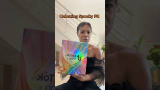 Unboxing Spooky Makeup PR🎃👻 #makeupproducts #spookyseason #spookygifts