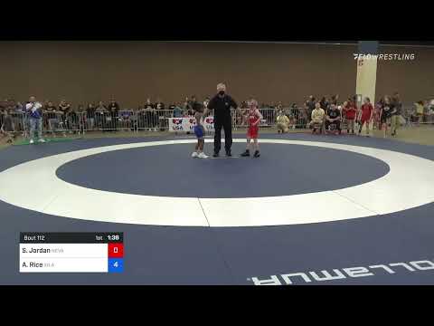 65 Lbs Rr Rnd 2 - Samantha Jordan, Nevada Elite Wrestling Vs Azyah Rice, Inland Elite Wrestling Cl